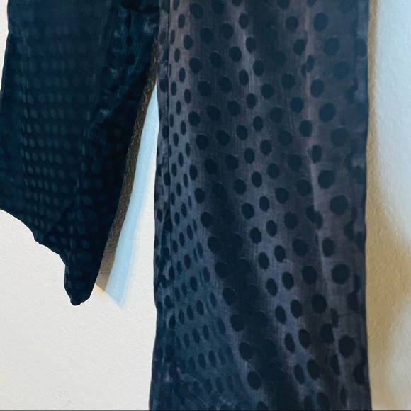 Madewell Drapey Jacquard Huston Pull-On Crop Pants - Picture 6 of 12